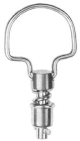 Heavy Duty Grommet Retained TurnLock 180 Folding Bail Handle