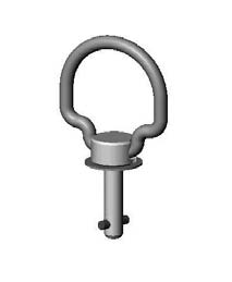 Light Duty Easy Assembly TurnLock Folding Bail Handle