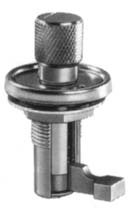 Medium Duty Spinning Head Fastened Turnlock Knurled Head Mid
