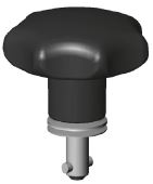 Heavy Duty High Strength TurnLock Star Form Head Plastic