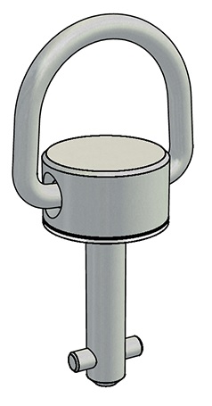 Medium Duty High Strength Folding Ring Handle