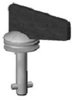 Medium Duty High Strength Offset Fixed Wing Head