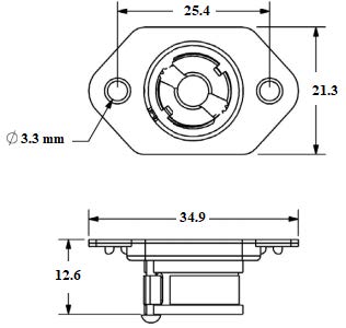 Hgr Adjustable Floating Receptacle (T)