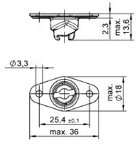 Hgr Cast Receptacle (T)