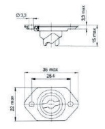 Hgr Floating Receptacle Encapsulated (T)