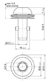 Hhs Hex Recess Head (T)