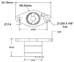 Mth Adjustable Receptacle (T)