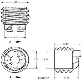 Mth Threaded Adjustable (T)